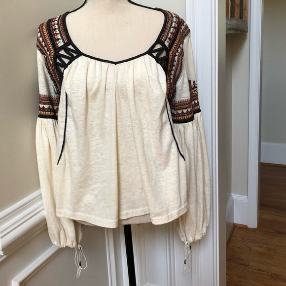 Free People Tops - Free people snow kisses top